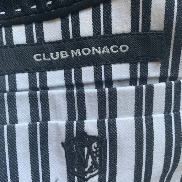 Club Monaco stripe blazer size 2 - Picture 6 of 7